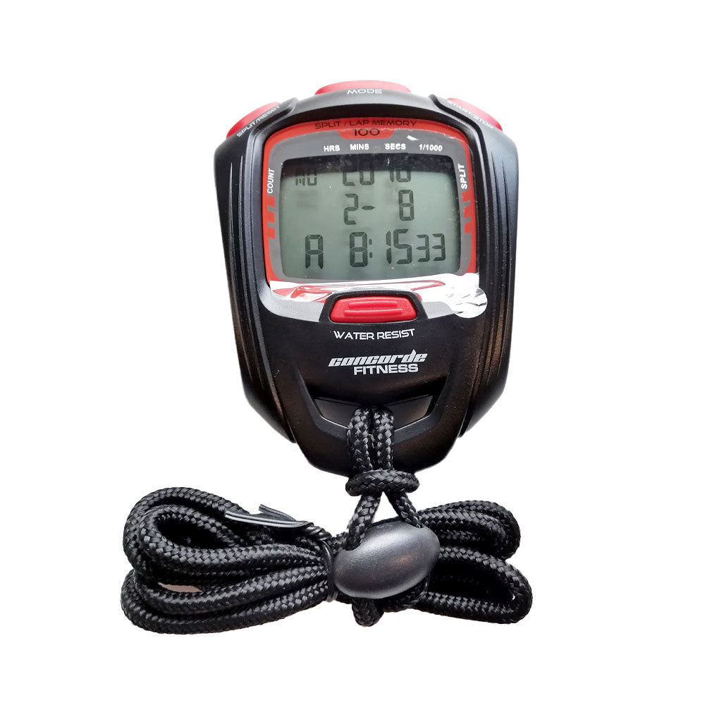 SW818 100 Lap Memory Stopwatch – RED RIVER SPEED